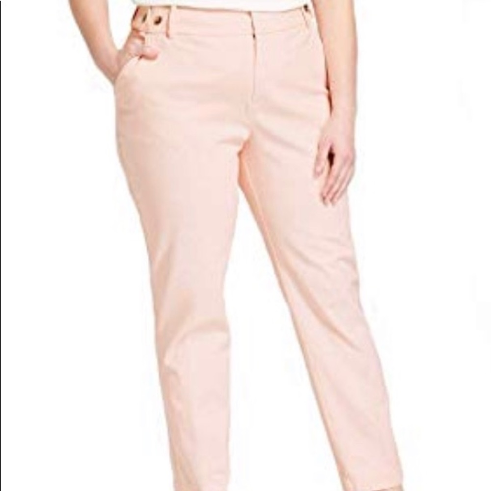 Ava & Viv light pink pants